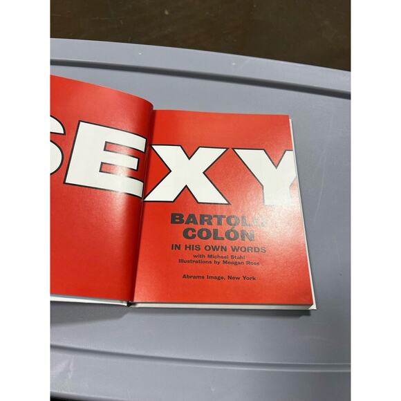 Bartolo Colon Baseball Memorabilia Collection Big Sexy Book In His Own Words MLB - Picture 9 of 11